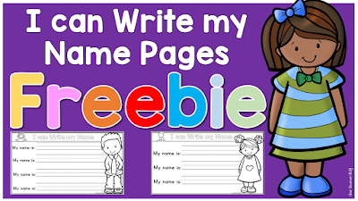 FREE Name writing download Clever Classroom blog