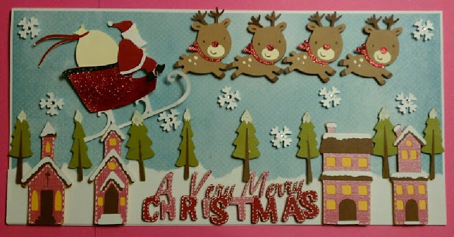 A Very Merry Christmas Santa Card