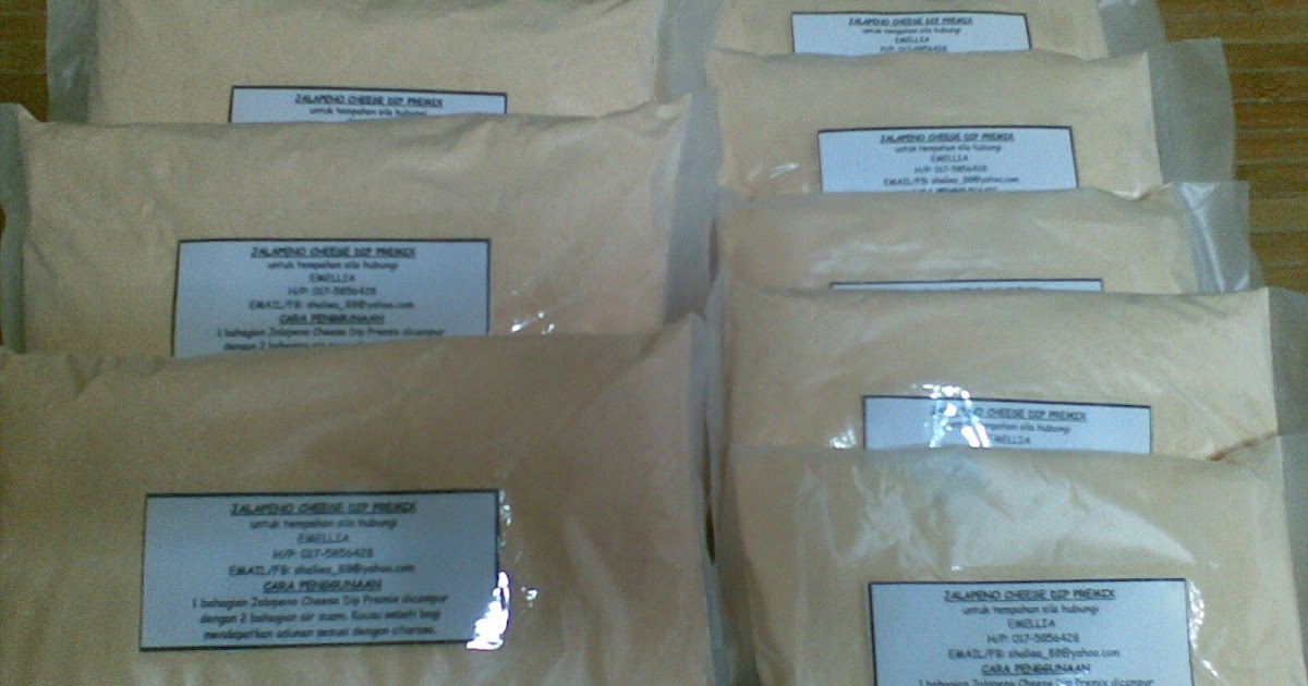 Jalapeno Cheese Dip Premix: Jalapeno Cheese Dip Premix