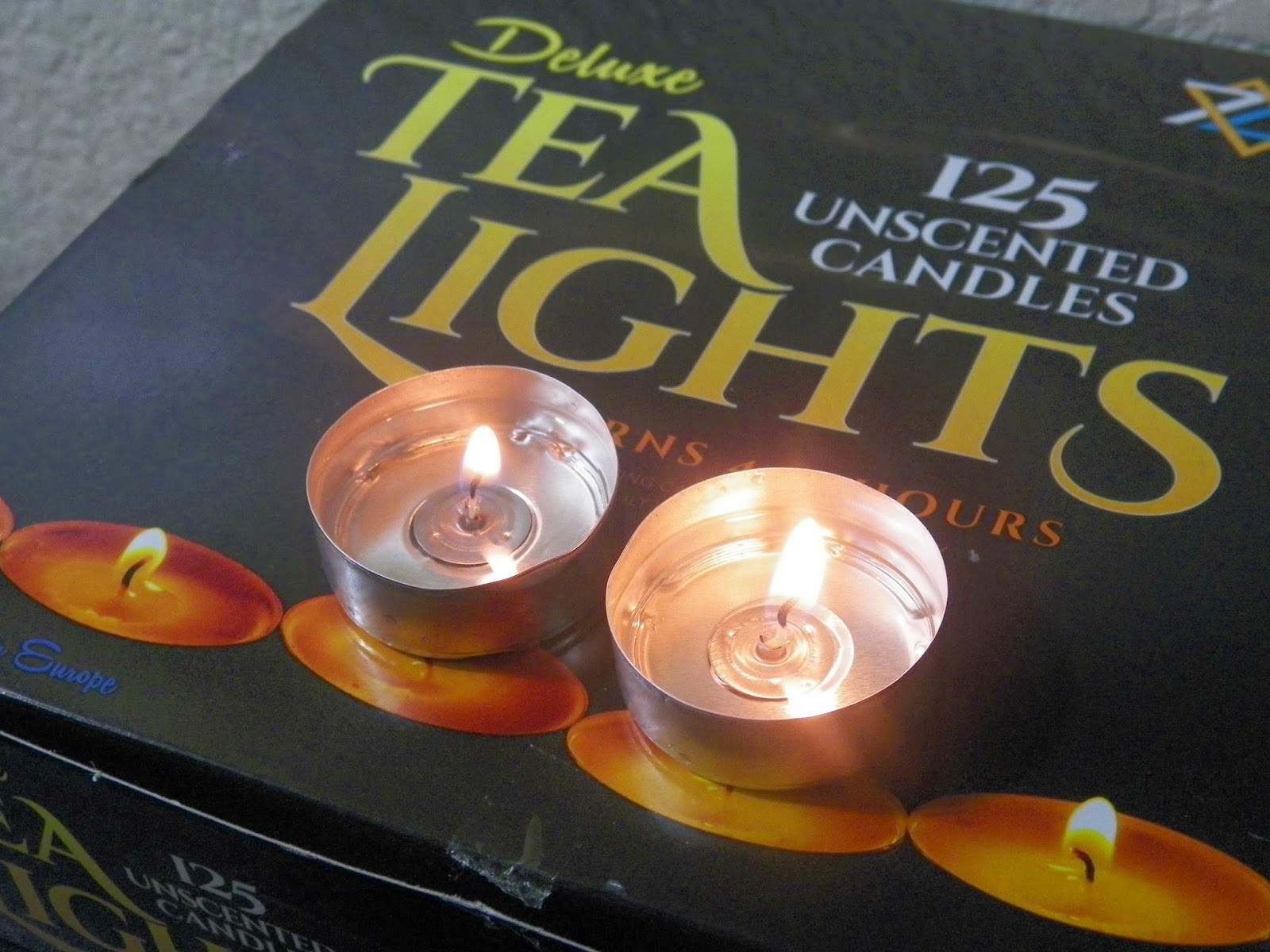 mygreatfinds Deluxe 125 Unscented Tealight Candles From Zion Judaica