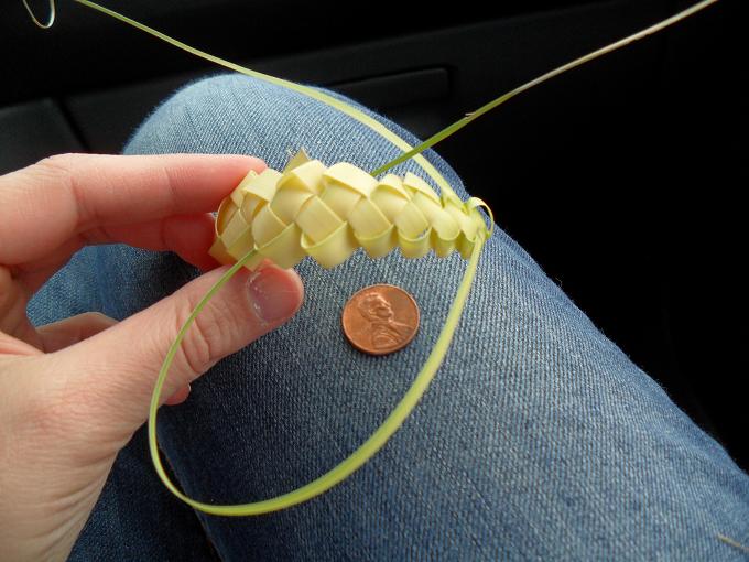 town and prairie Braiding Your Sunday Palms A Tutorial