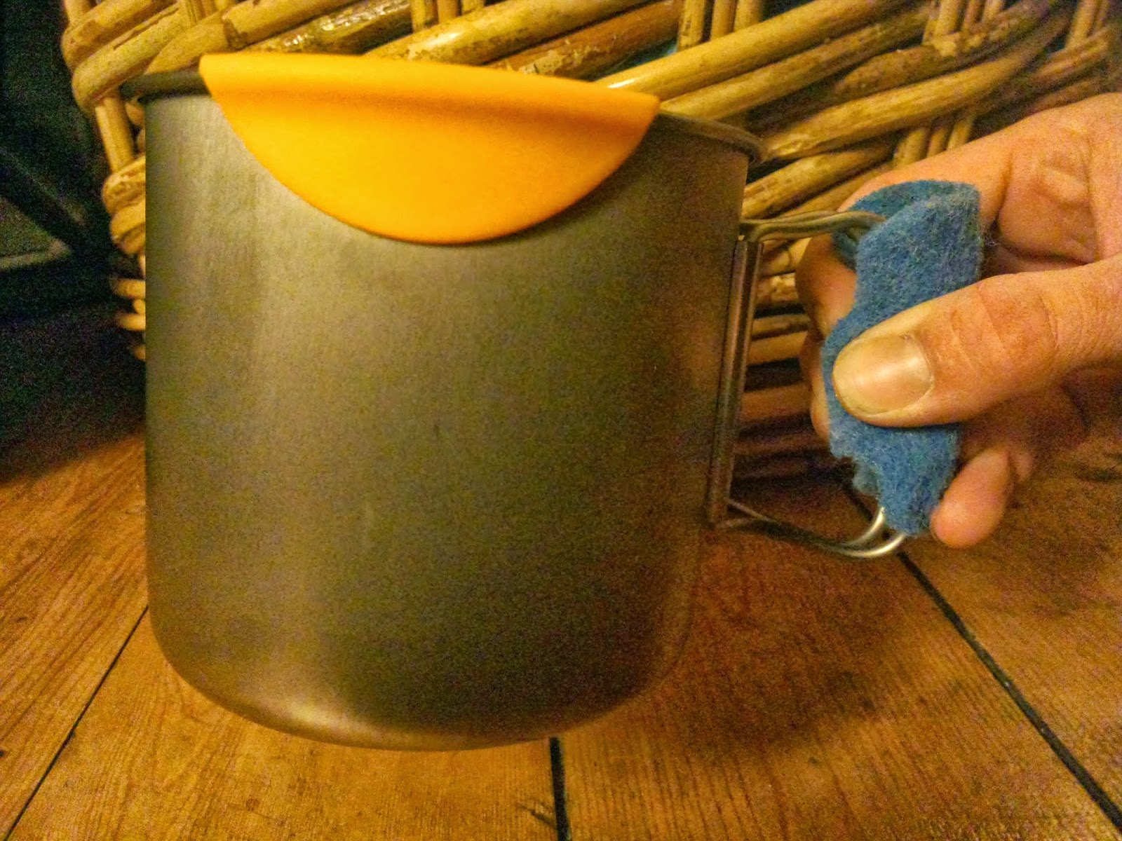Zach's Ultralight Outdoor Blog How to Make a Pot Scraper and Grabber