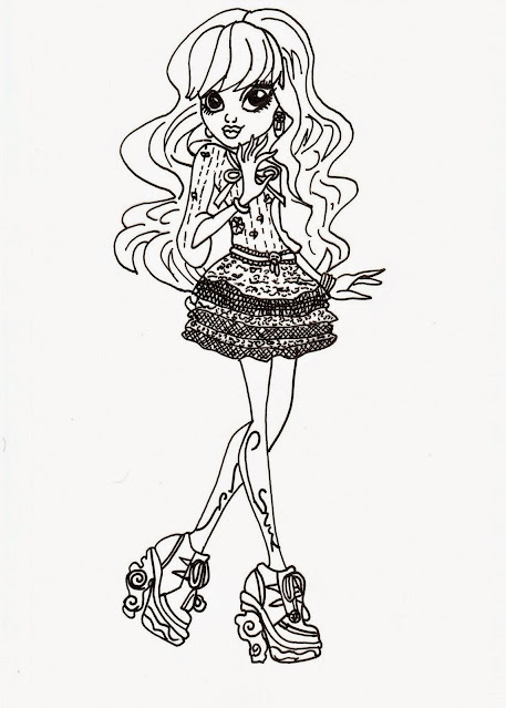 Monster High coloring pages coloring.filminspector.com