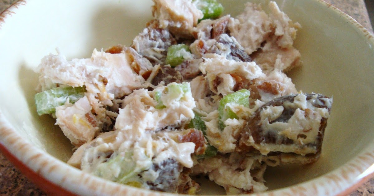 Twisted Nutrition Apricot and Pecan Chicken Salad