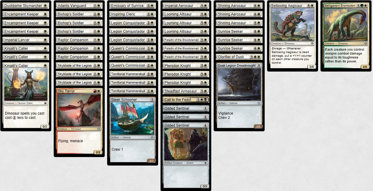 MikeSteinMTG Ixalan Limited Dive Down Mana Curve by Color