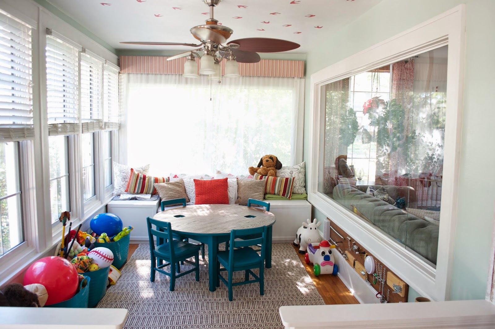 CK and Nate header Playroom Table