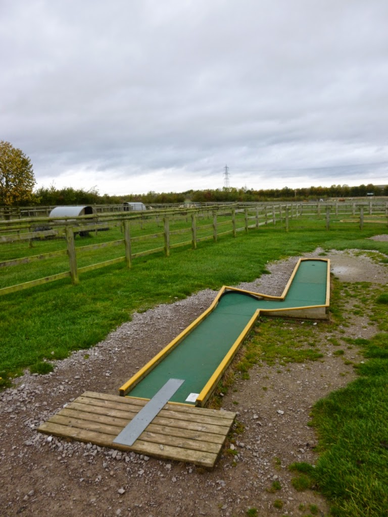The Ham and Egger Files Crazy Golf at Mead Open Farm in Billington