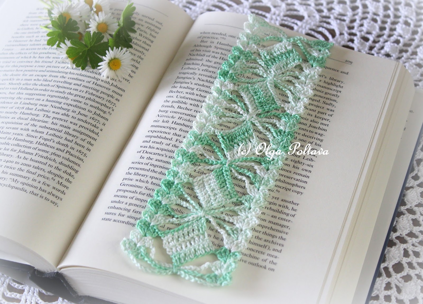 Lacy Crochet: Crochet Lace Bookmark