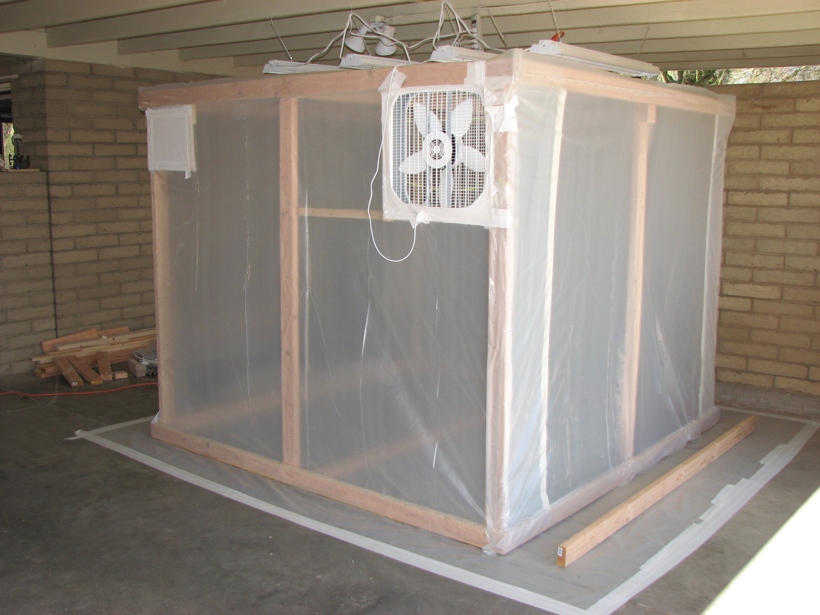 Torsten S Rv 12 Paint Booth Almost Covered