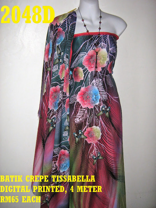 BCT 2048D: BATIK CREPE TISSABELLA DIGITAL, 4 METER