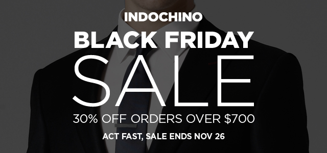 Indochino Black Friday Coupon Deal 2012