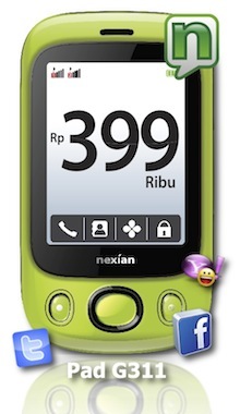 Fitur Harga Hp Nexian Pad G311