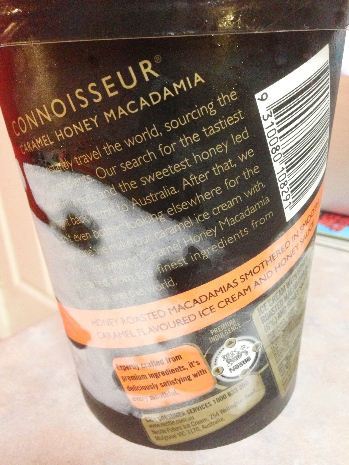 She Loves Ice Cream Connoisseur Caramel Honey Macadamia