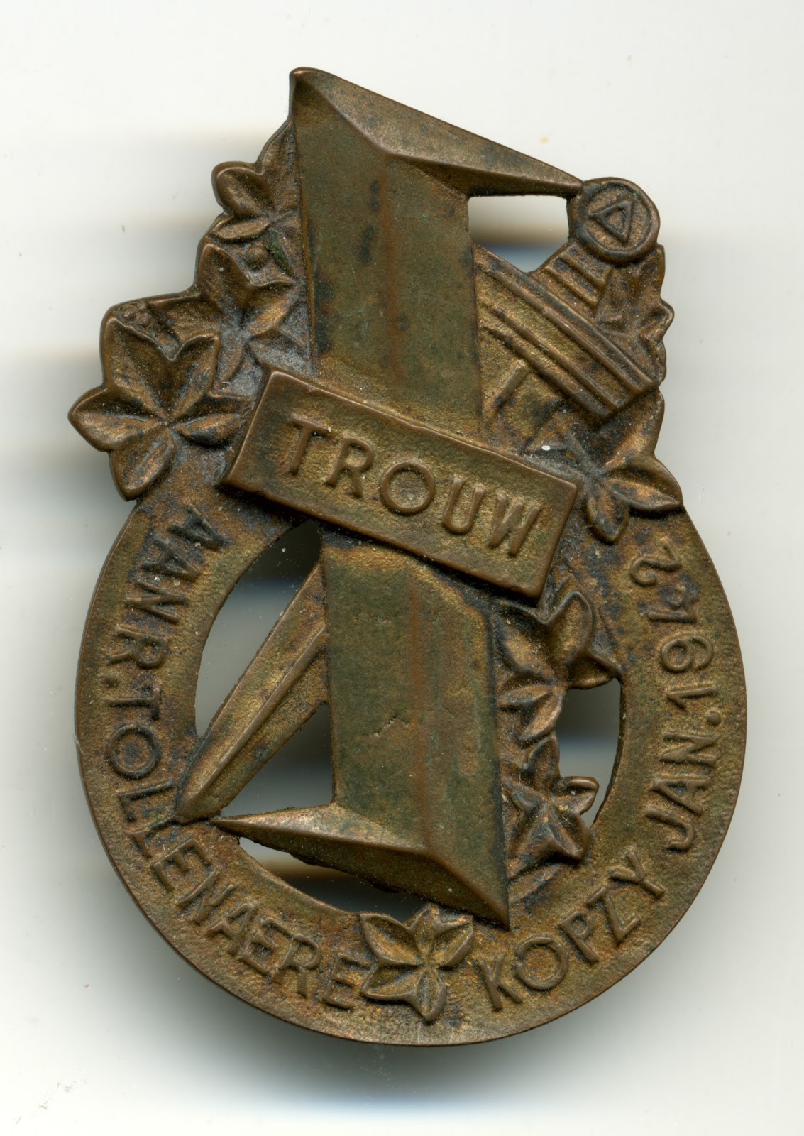 Ailsby Collection Tollenaere Commemorative Badge