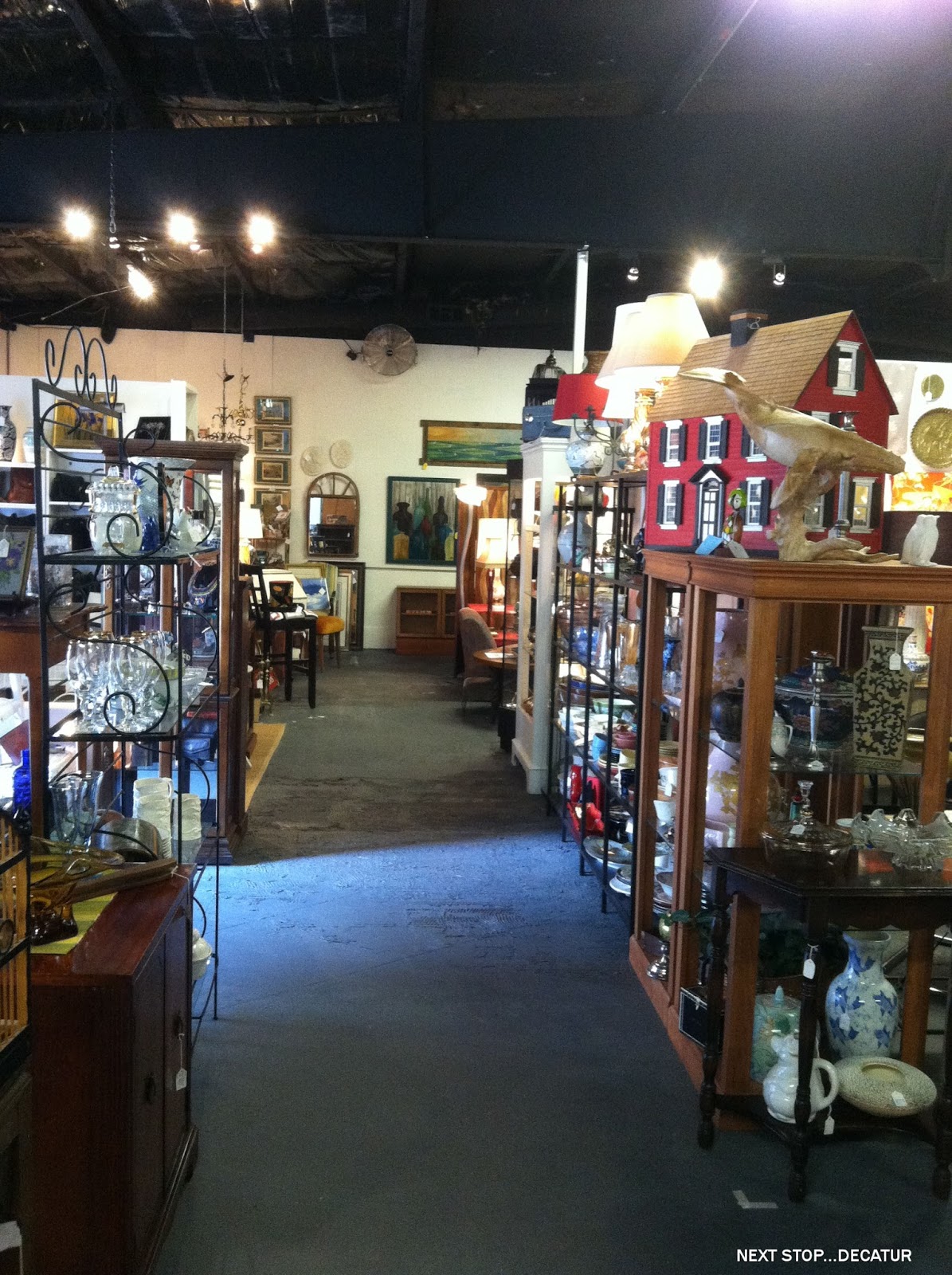 NEXT STOP...DECATUR Decatur Estate Antiques New Location Now Open