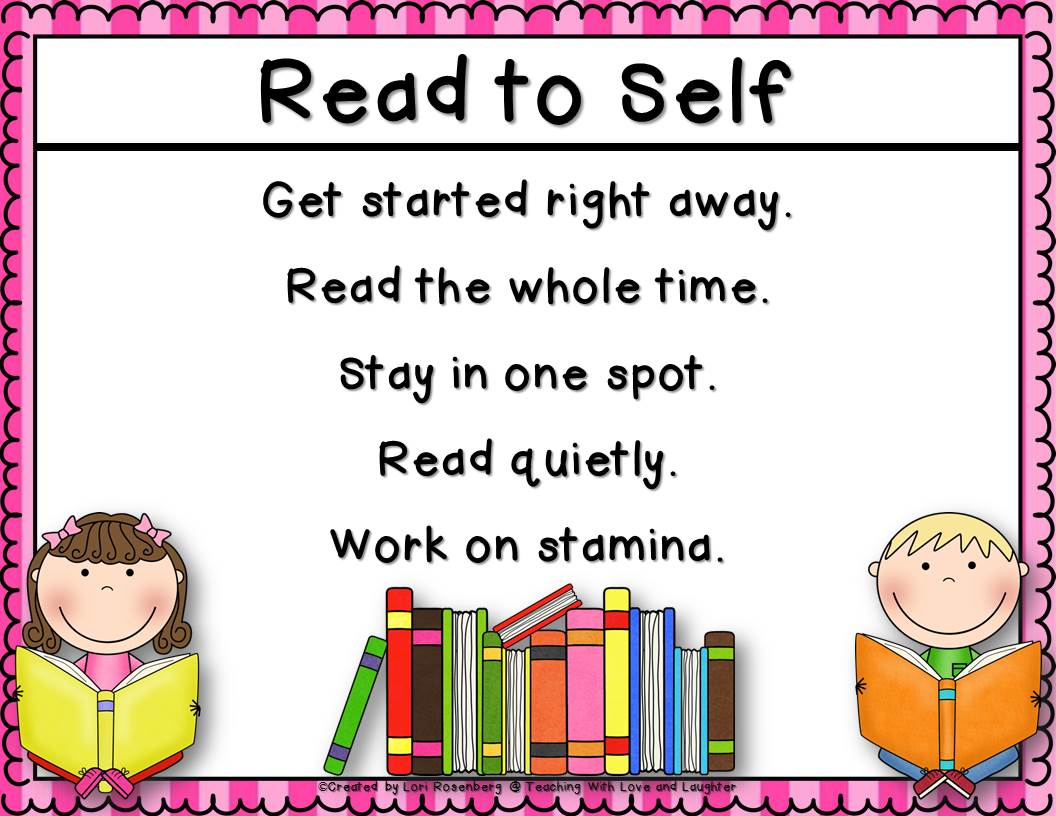 Daily 5 Read To Self Anchor Chart