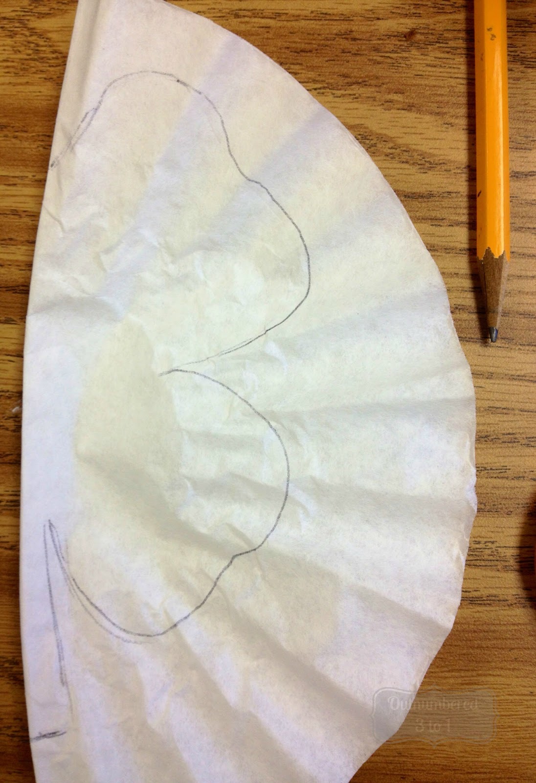 Easy St. Patrick's Day Coffee Filter Shamrocks Outnumbered 3 to 1