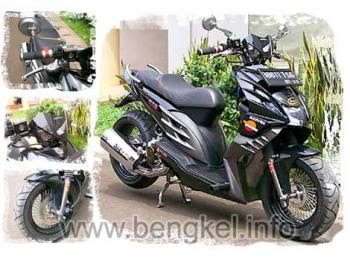 foto gambar modifikasi Honda Beath
