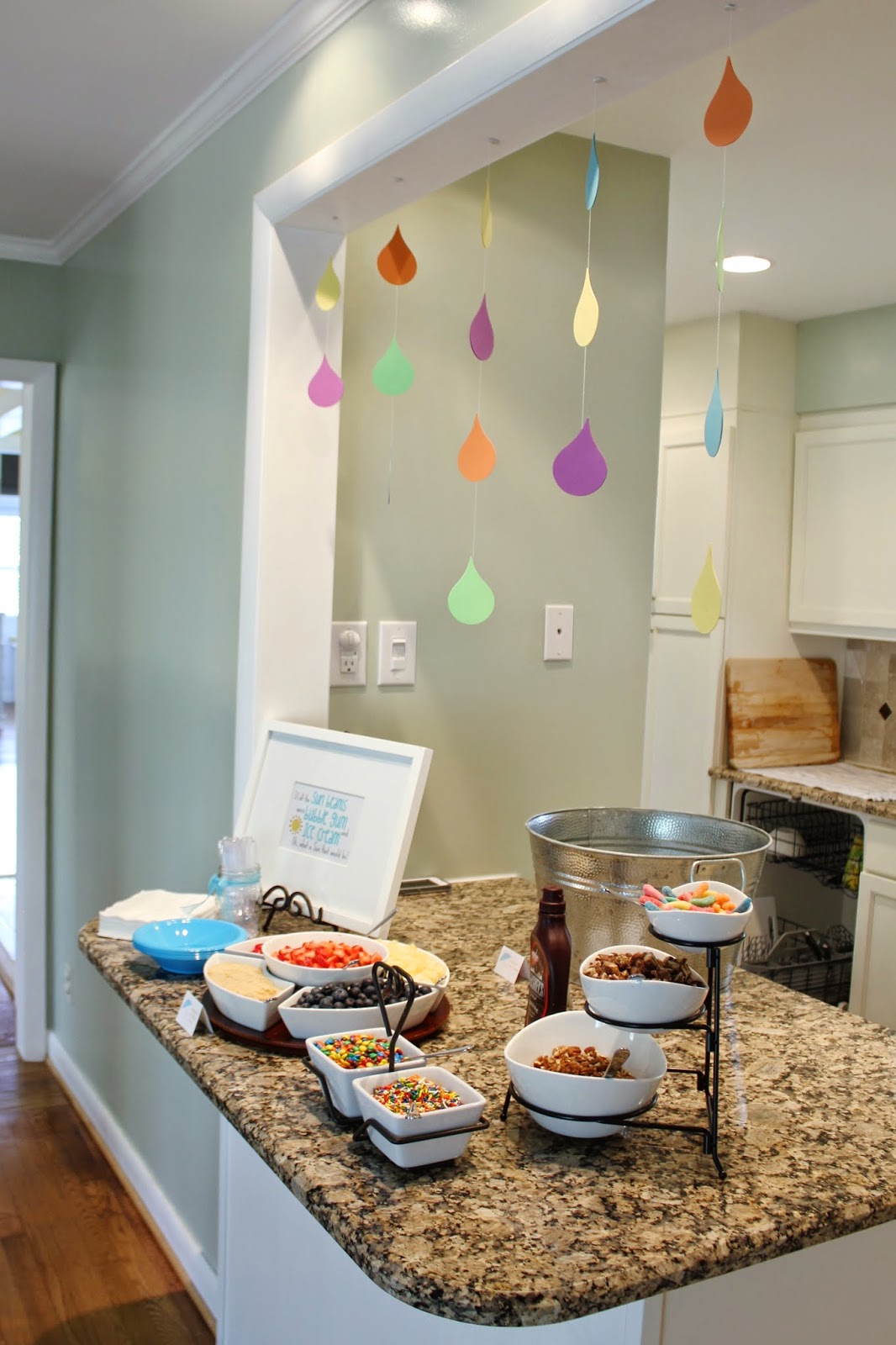 Organized Chaos: "April Showers" Baby Shower!