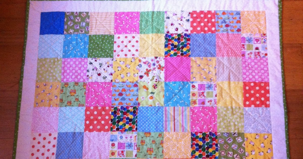 The Pink Button Tree How to make a patchwork quilt