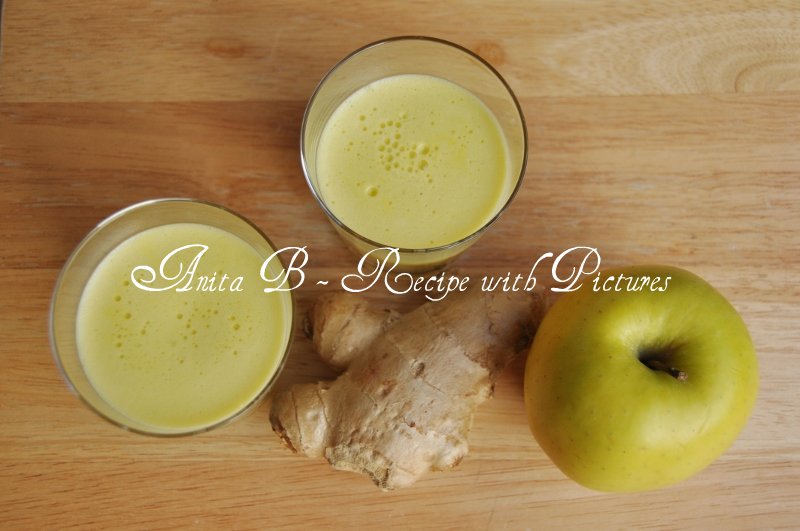Recipe With Pictures Apple Ginger Shot