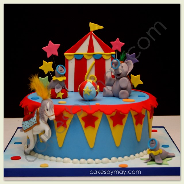 Cakes by Maylene: Carnival Circus Birthday Cake