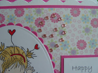 Lizzies craft space: Two 6 year old Birthday cards