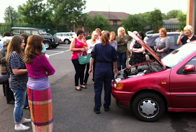 Station Road Garage Belper demonstration, Ladies evening, Good Garage Scheme