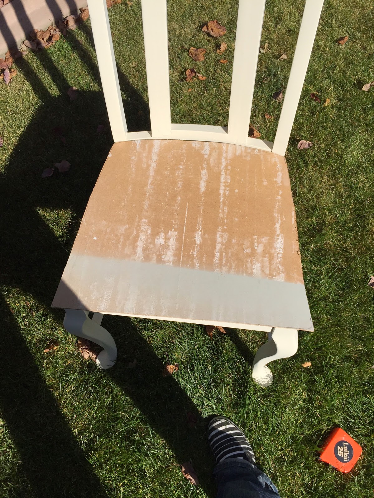 Start at Home Turn Upholstered Dining Chair Seats Into Wood!