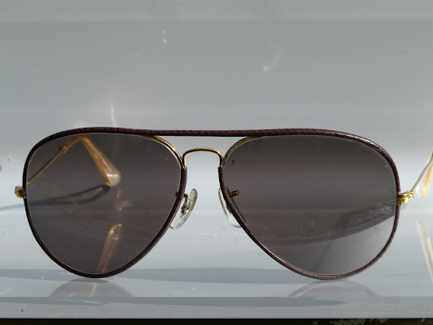 Aviator leather (cuir) années 70 - verres photochromiques - 139 euros