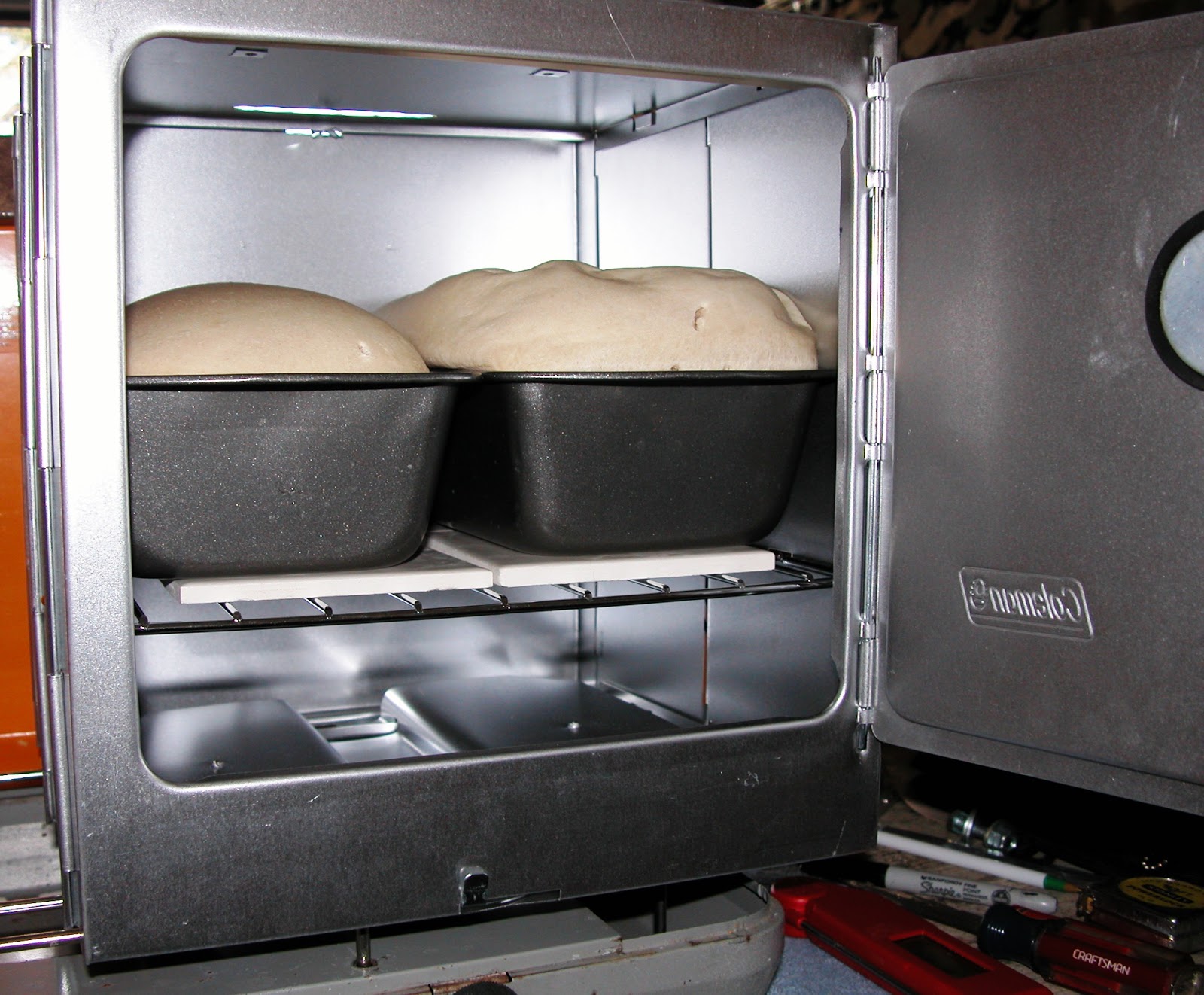 Living Prepared Coleman Camp Stove Oven & Testing