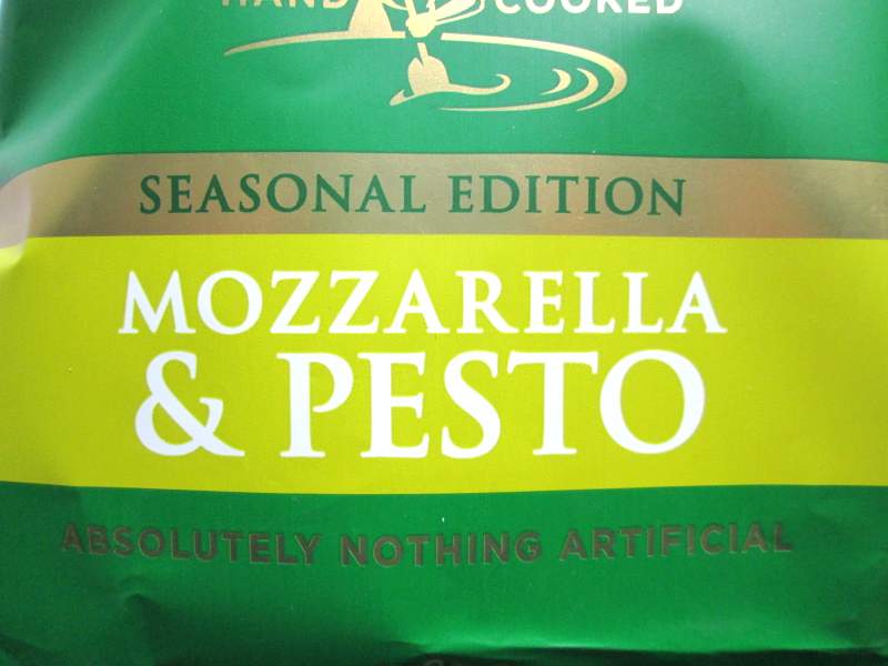 Grocery Gems Kettle Chips Mozzarella & Pesto Review