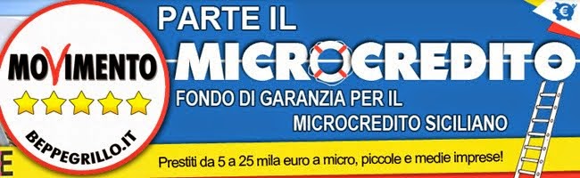 Microcredito M5S Sicilia