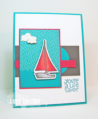 You're a Lifesaver card-designed by Lori Tecler/Inking Aloud-stamps from Paper Smooches
