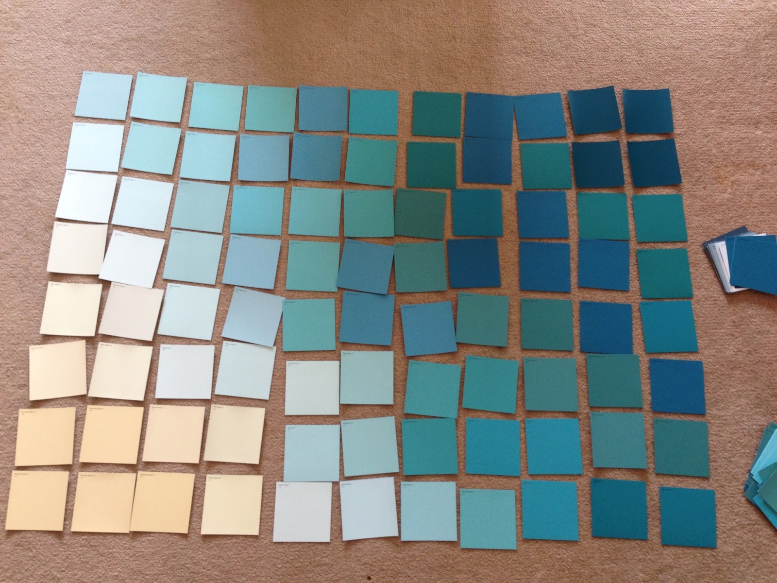 DIY Paint Chip Wall Art