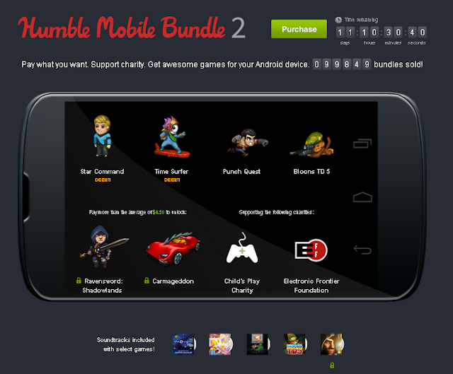 Humble Mobile Bundle 2 4 juegos para Android por solo 1 centimo de dolar