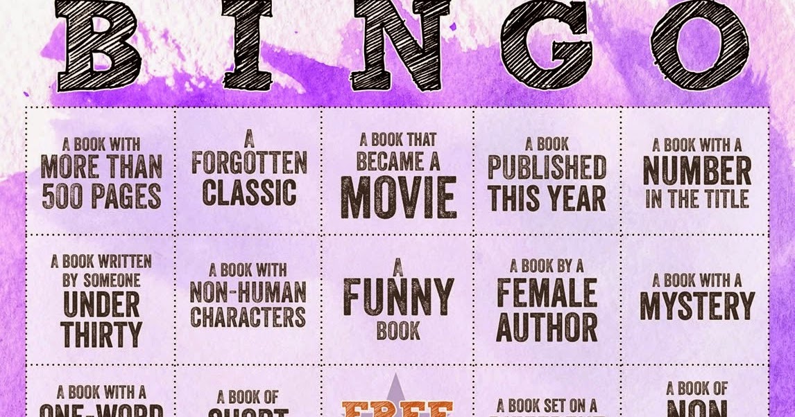 Bingo Reading Challenge - An Update!
