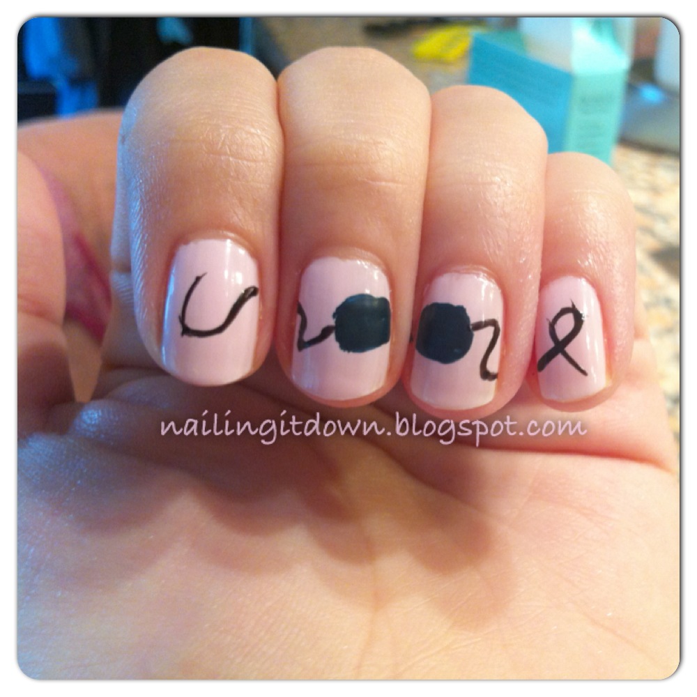 Nailing It Down! Masquerade Ball Nails