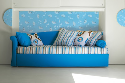 Vibrant Sofa Bed by Milano Bedding , Home Interior Design Ideas , http://homeinteriordesignideas1.blogspot.com/