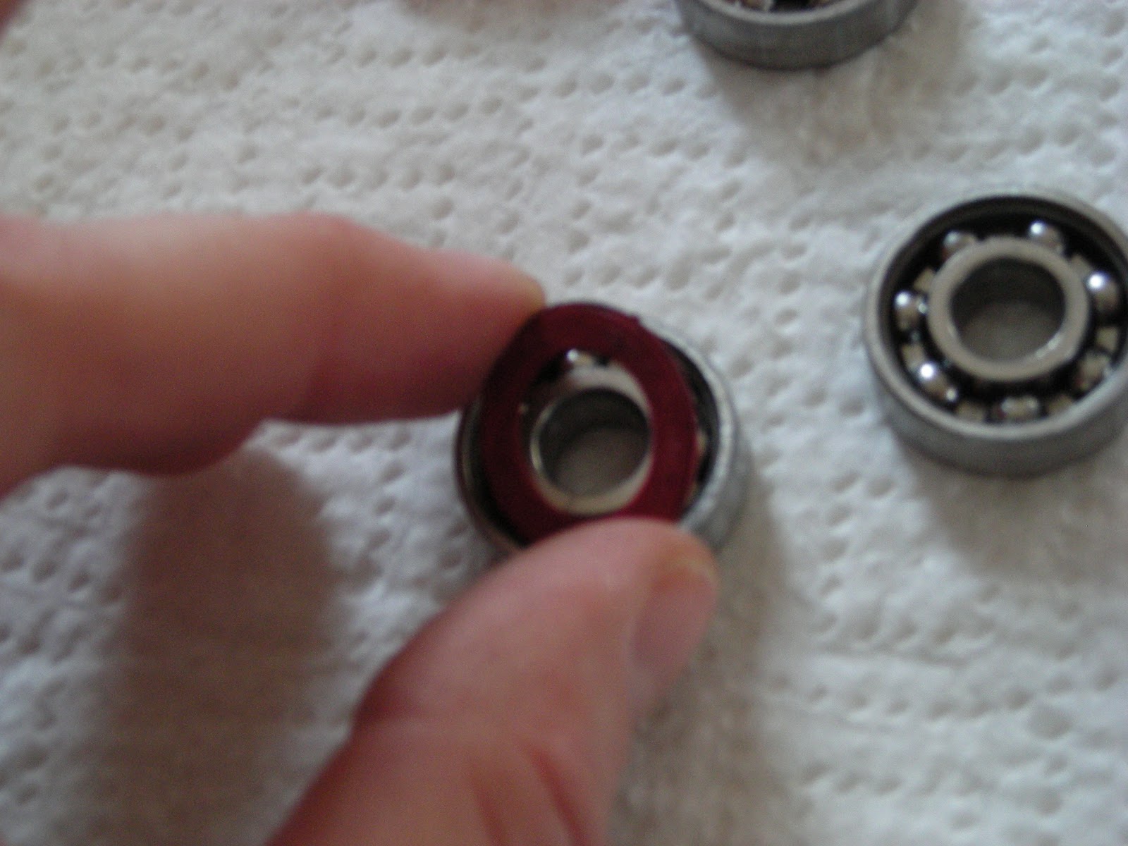 Batty Knits Roller Skate Bearing Maintenance
