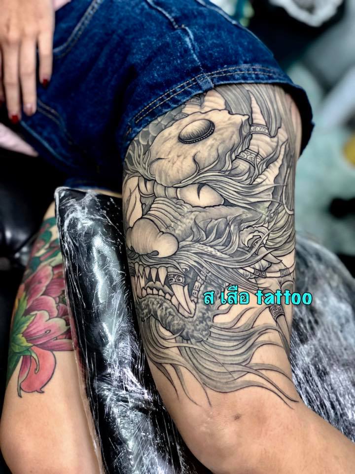 #tattoodragon#ลายสักมังกร