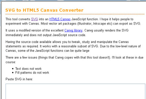 online html5 tool