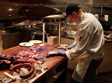 Meat Carving station at the Agudah convention