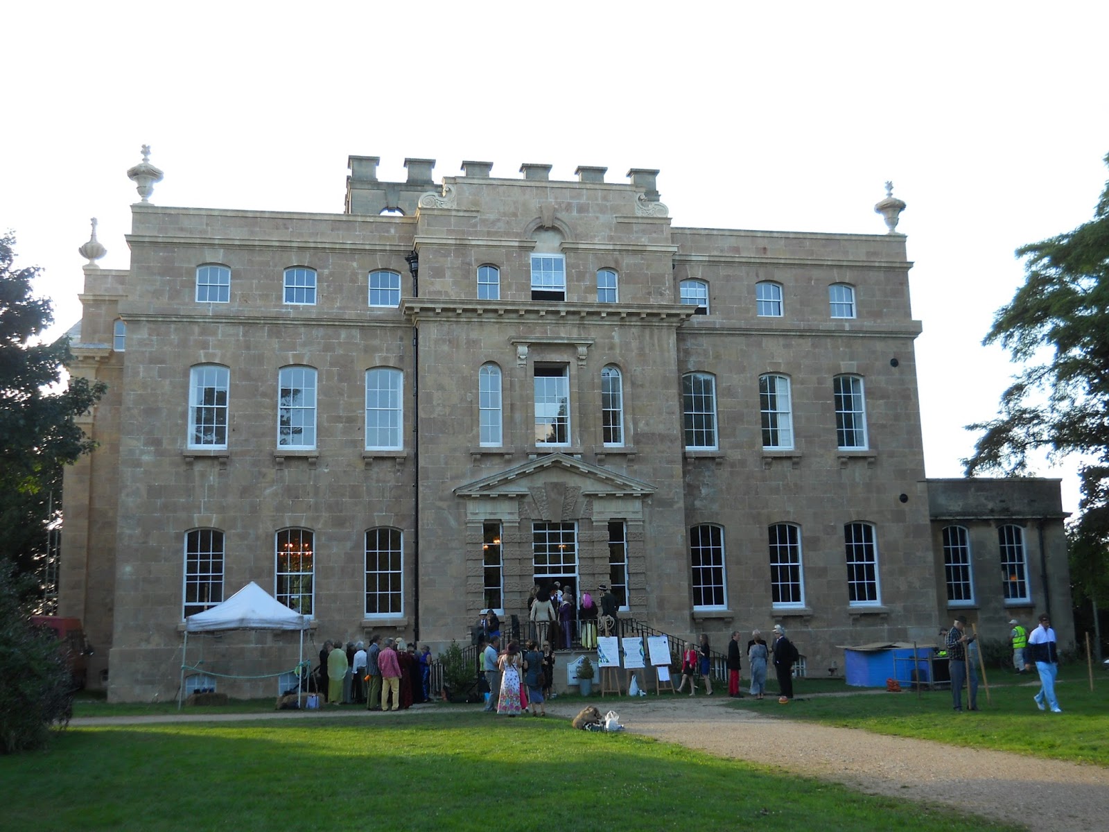 King's Weston House, a recently renovated English Baroque mansion in Bristol Carvings with