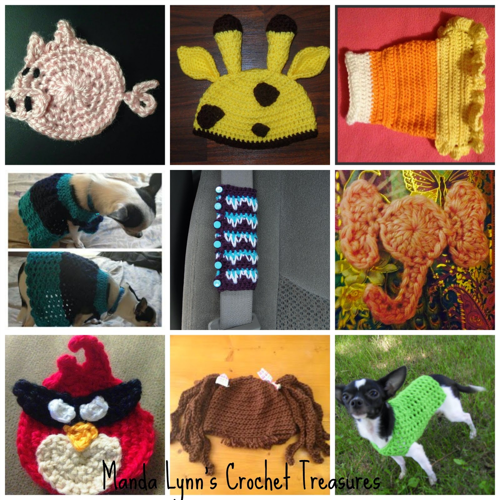 MandaLynns Crochet Treasures : Free Patterns