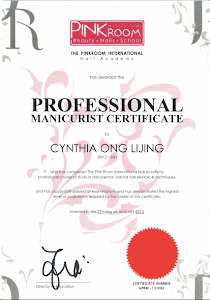 Professional Manicurist Certificate