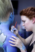 Body painting. Something new for me (and fun to do) . mg modifier