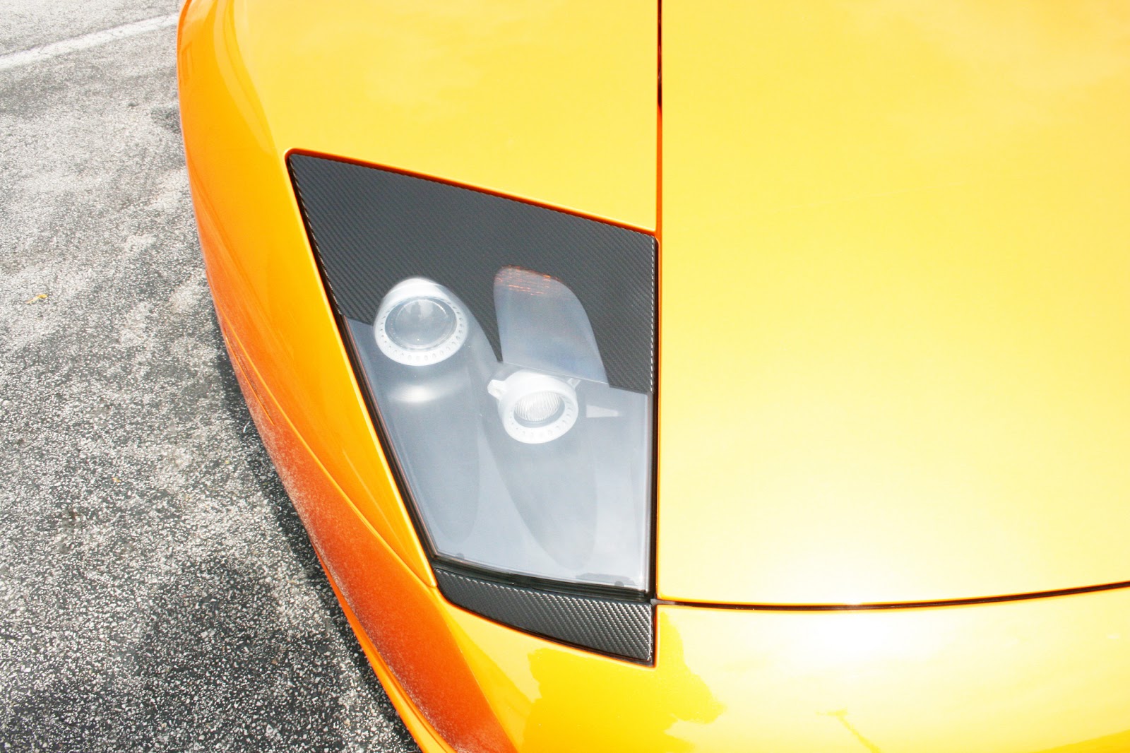 Headlights Carbon Fiber Vinyl Wrap Fort Lauderdale, Florida