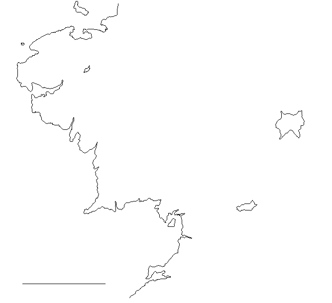 middle earths border is now to scale and ready for import into arcgis where the magic can beginmore to come with more refined