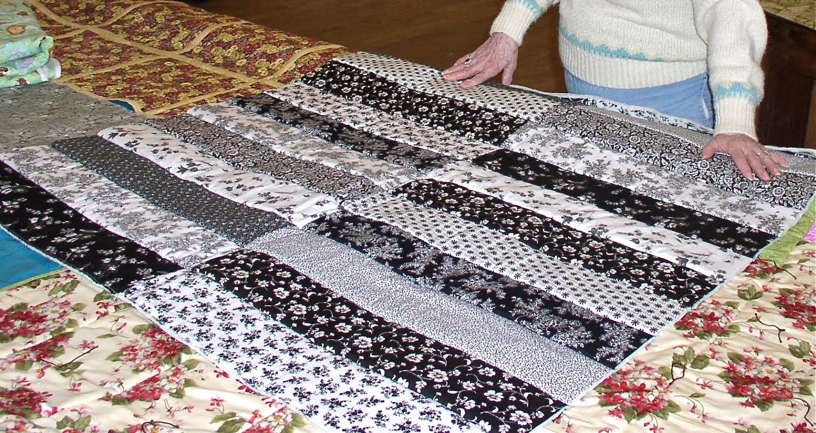 The Harlan Valley Quilters Quilt As You Go.....Class